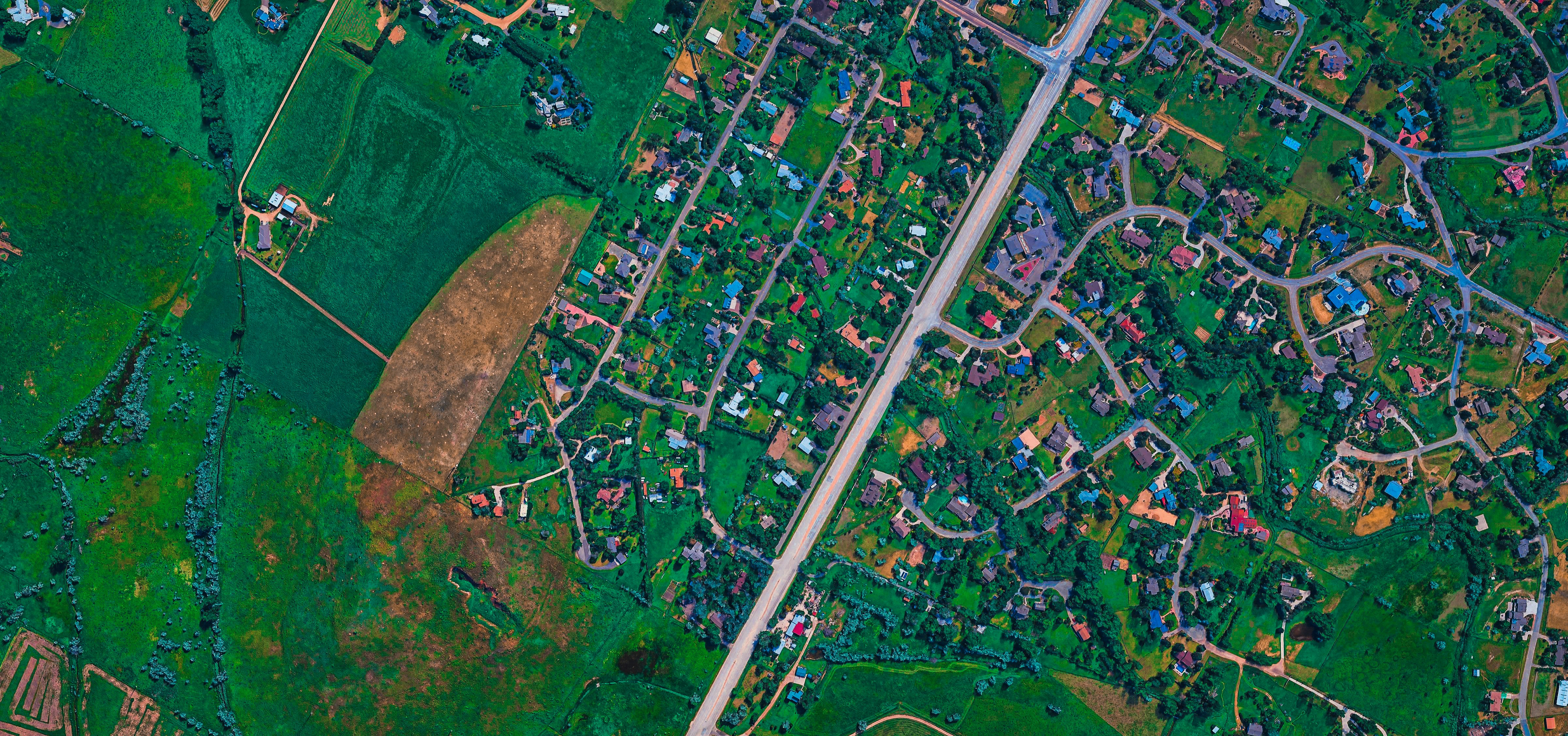 GIS satellite mapping view